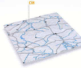 3d view of Čím