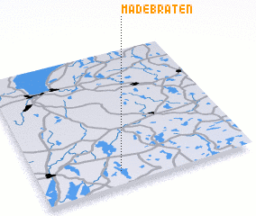 3d view of Madebråten