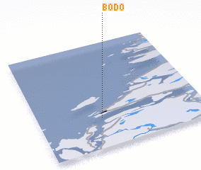 3d view of Bodø