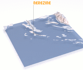 3d view of Nerezine