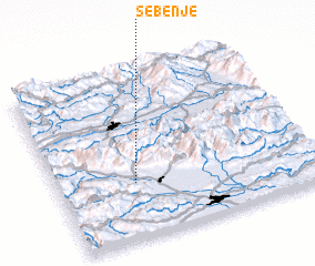3d view of Sebenje