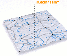 3d view of Malé Chrášťany