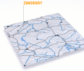 3d view of Zahořany