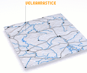 3d view of Velká Hraštice