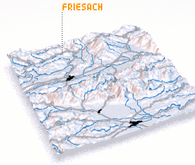 3d view of Friesach