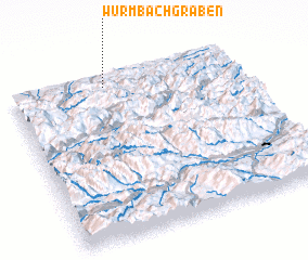 3d view of Wurmbachgraben