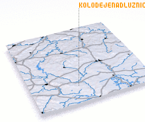 3d view of Koloděje nad Lužnicí