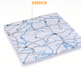 3d view of Nebřich