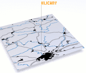 3d view of Klíčany