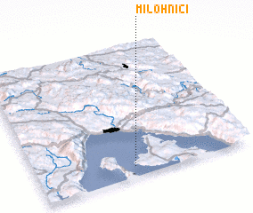 3d view of Milohnići