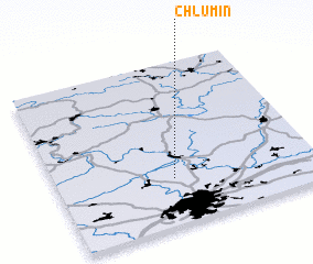 3d view of Chlumín