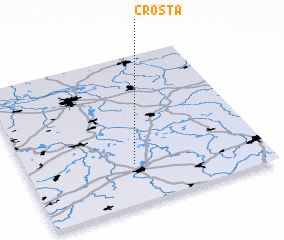 3d view of Crosta