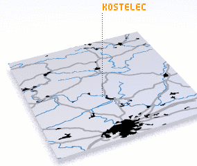 3d view of Kostelec