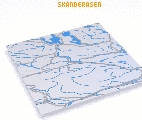 3d view of Skanderåsen