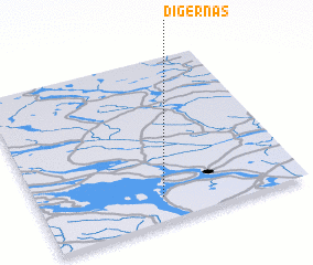 3d view of Digernäs