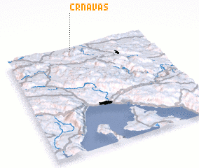 3d view of Črna Vas