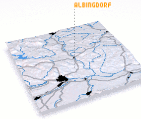 3d view of Albingdorf