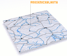 3d view of Prosenická Lhota