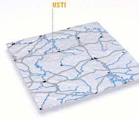 3d view of Ústí