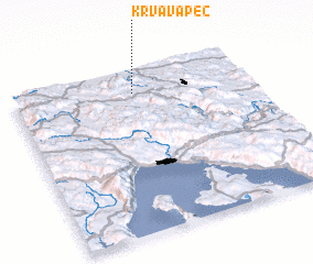 3d view of Krvava Peč