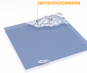 3d view of Santa Croce Camerina