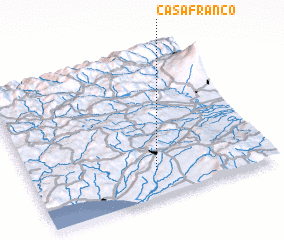 3d view of Casa Franco