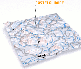 3d view of Castelguidone