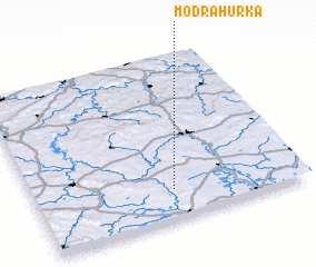 3d view of Modrá Hŭrka