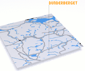 3d view of Dunderberget