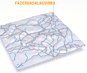 3d view of Fazenda Sala Guimbo