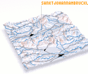 3d view of Sankt Johann am Brückl