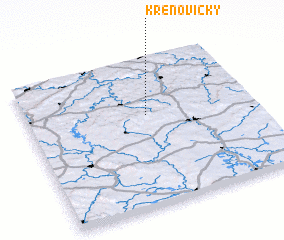 3d view of Křenovičky