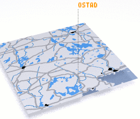 3d view of Östad