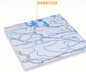 3d view of Vikbäcken