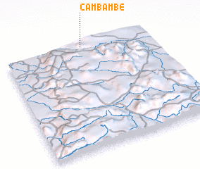 3d view of Cambambe