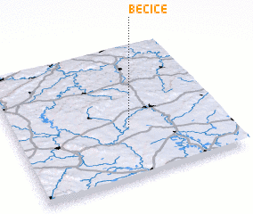 3d view of Bečice