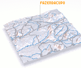 3d view of Fazenda Cupo