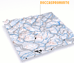 3d view of Roccaspromonte