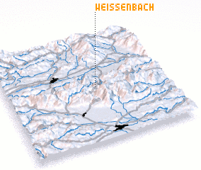 3d view of Weißenbach