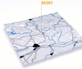 3d view of Desky