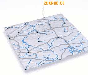 3d view of Zderadice