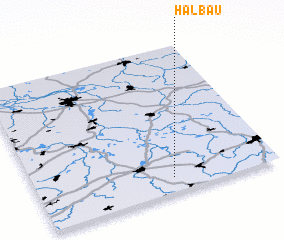 3d view of Halbau