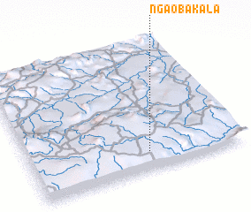 3d view of Ngao Bakala