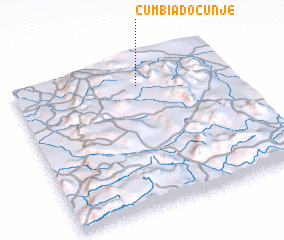 3d view of Cumbia do Cunje