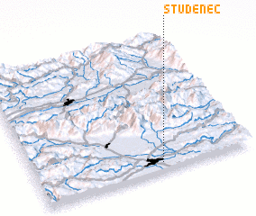 3d view of Studenec