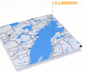 3d view of Lilla Krokek