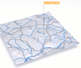 3d view of Dibèngui