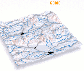 3d view of Godič