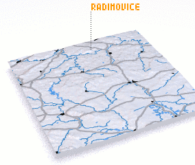 3d view of Radimovice