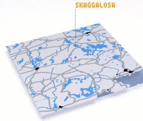 3d view of Skäggalösa